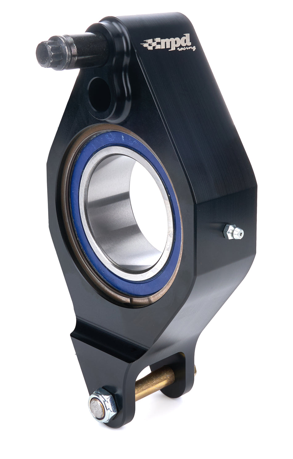 MPD Right Side Birdcage - Double Bearing - Black - Sprint Car