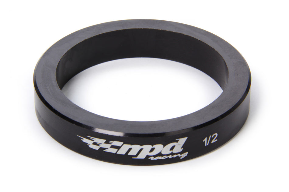 MPD Axle Spacer - 1/2 in Thick - MPD System Saver - Black - 36 Spline Axle - Midget