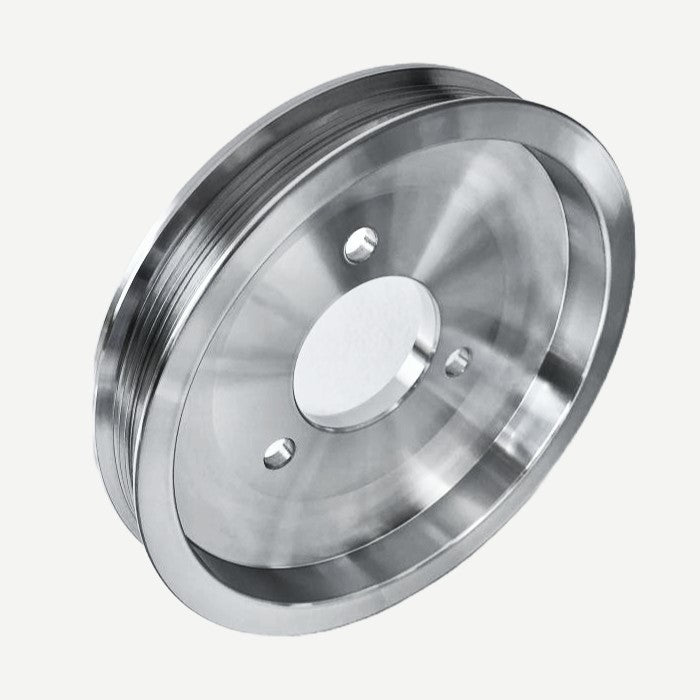 March Performance Serpentine 6-Rib Crankshaft Pulley - 7 in Diameter - Short Water Pump - Big Block Chevy