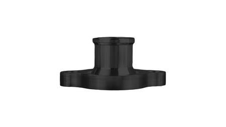 March Performance Straight Water Neck - 1-1/2 in ID Hose Barb - Black - GM LS-Series