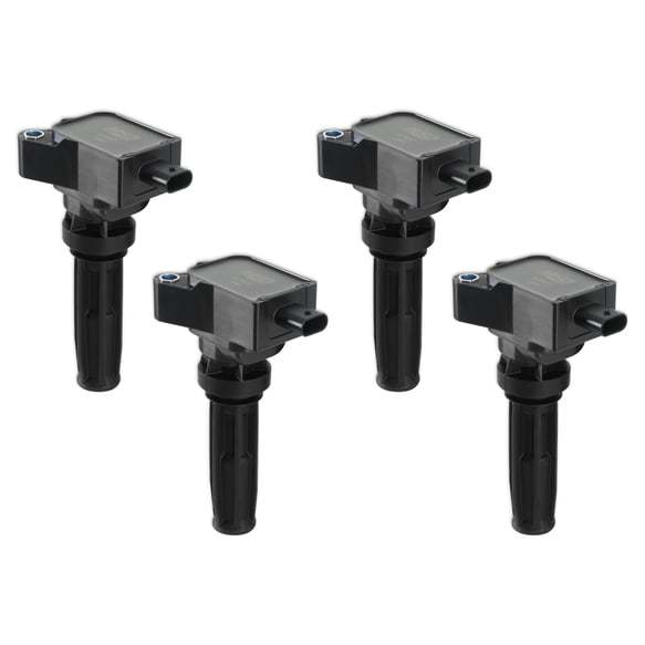 MSD Coil-On-Plug Ignition Coil Pack - Black - Ford EcoBoost 4-Cylinder (Set of 4)