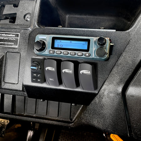 Rugged Radios Honda Pioneer Complete Communication Kit /w Bluetooth Intercom & 2-Way Radio - STX Stereo Remote Head Intercom / G1 GMRS PIONEER-STX-RS-G1-HK