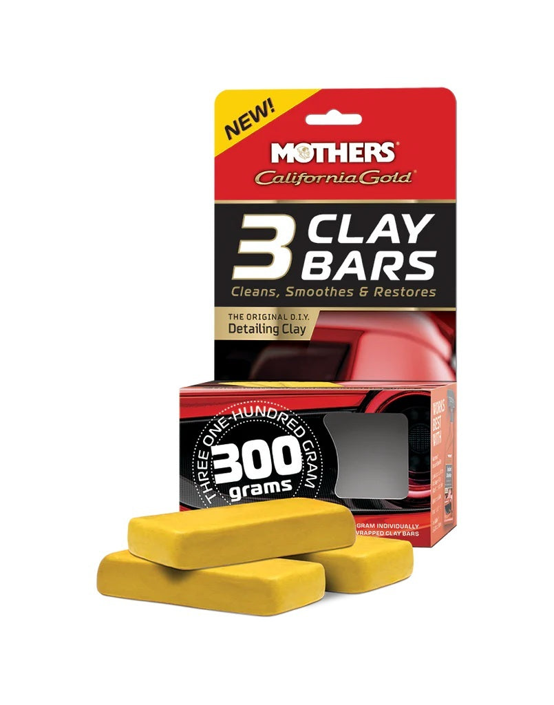 Mothers California Gold Clay Bar - (Set of 3)