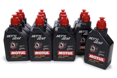 Motul MotylGear 75W90 Semi-Synthetic Gear Oil - 1 L Bottle (Case of 12)