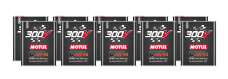 Motul 300V Power 5W30 Synthetic Motor Oil - 2 L Bottle (Case of 10)