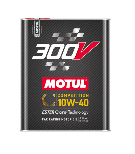 Motul 300V Competition 10W40 Synthetic Motor Oil - 2 L Bottle