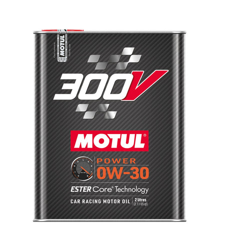 Motul 300V Power 0W30 Synthetic Motor Oil - 2 L Bottle