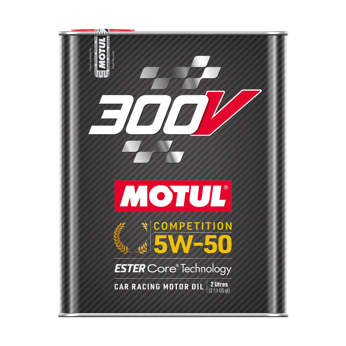 Motul 300V Competition 5W50 Synthetic Motor Oil - 2 L Bottle