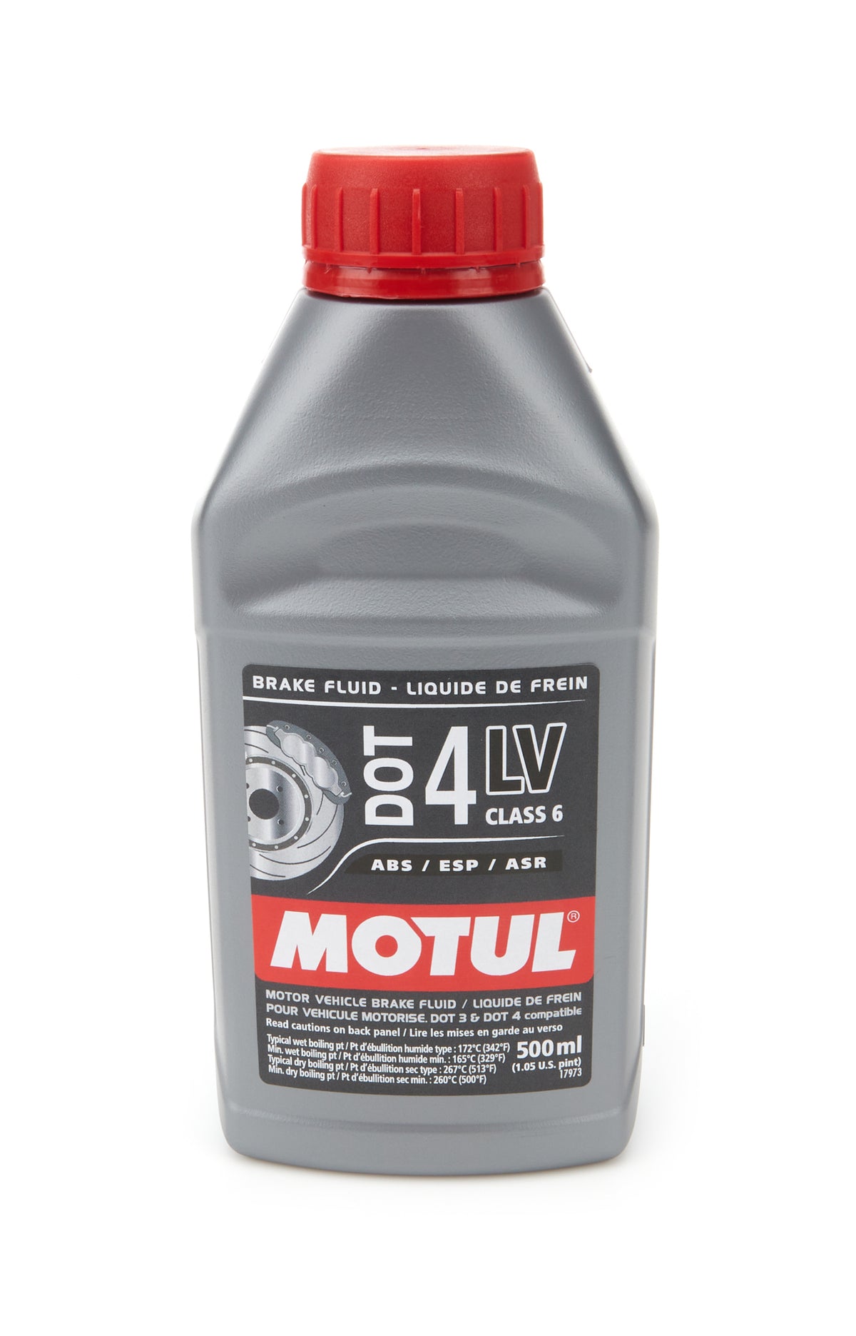 Motul LV Class 6 DOT 4 Brake Fluid - 500 ml