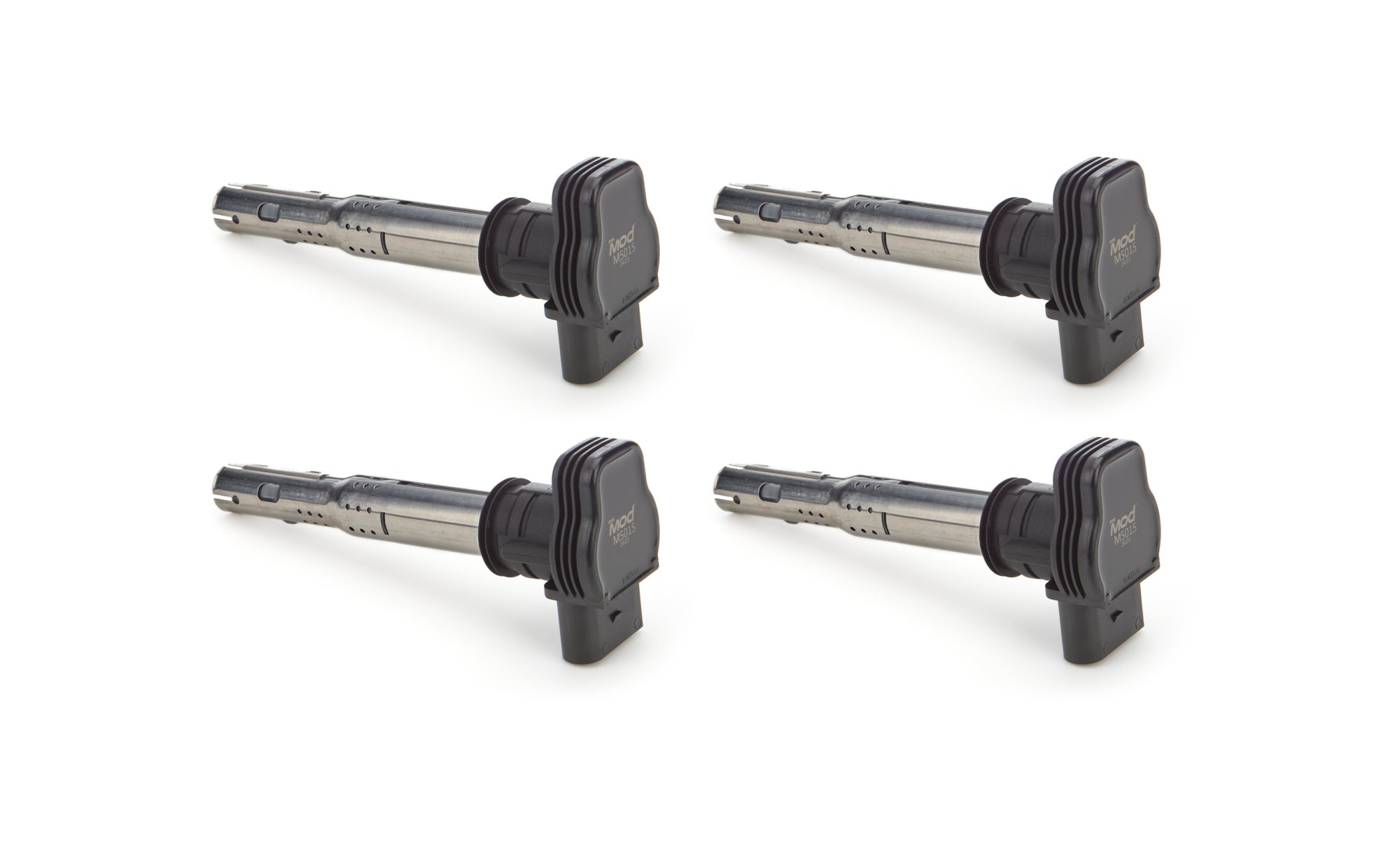 NGK Coil-On-Plug Ignition Coil Pack - Pencil Style Black - Audi 2005-18 / Volkswagen 2006-18 (Set of 4)