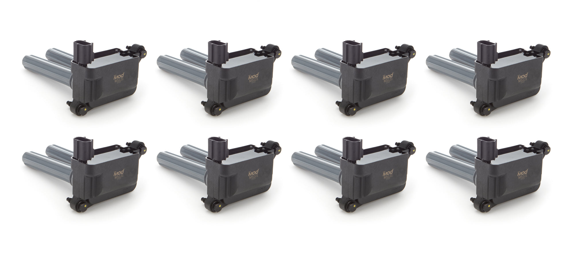 NGK Coil-On-Plug Ignition Coil Pack - Black - Mopar 2005-23 (Set of 8)