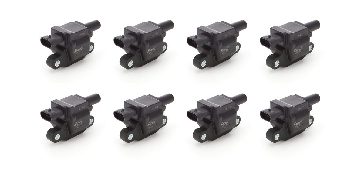 NGK Ignition Coil Pack - Female Socket - Black - GM 2005-20 (Set of 8)