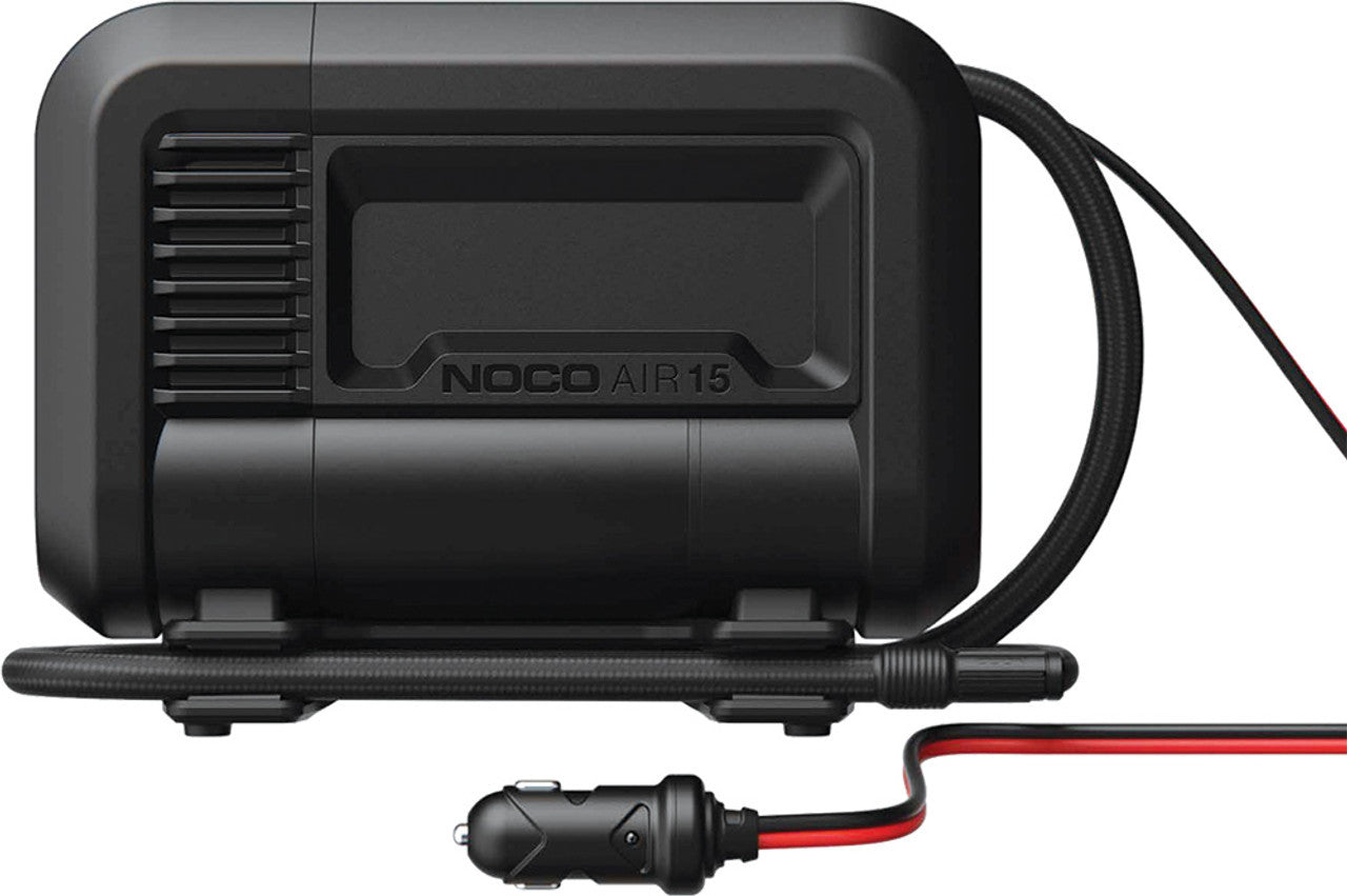 NOCO Air15 Portable Air Compressor - 15 Amp - 80 PSI Max - Black
