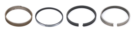 NPR American V8 Engine Ring Series Piston Ring Set - 4.155 in Bore - 1.5 x 1.5 x 3.0 mm Thick - Standard Tension - Nitride - 8-Cylinder