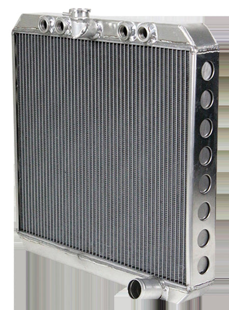 Northern Aluminum Sprint Car Radiator - Filler Neck - 19.875 in W x 19.75 in H x 2.75 in D - Passenger Side Outlet