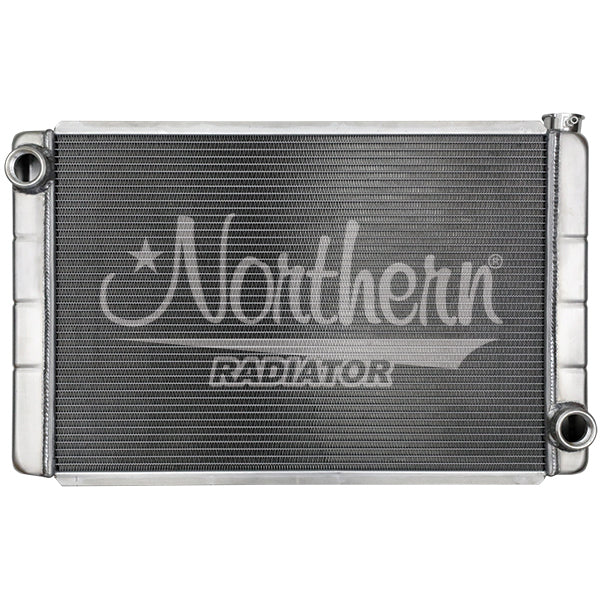 Northern Dual Pass Aluminum Radiator - 31 in W x 19 in H x 3.125 in D - GM