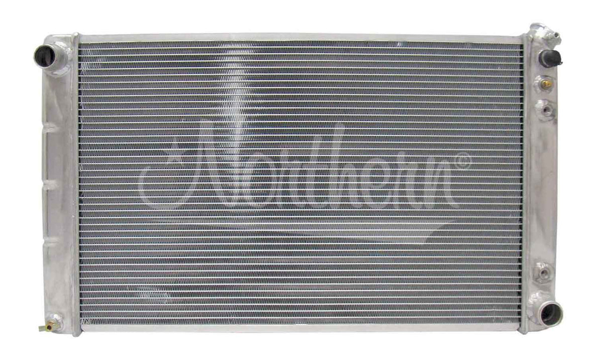 Northern Muscle Car Aluminum Radiator - 32.125 in W x 18.625 in H x 3.125 in D - Pontiac 1970-81