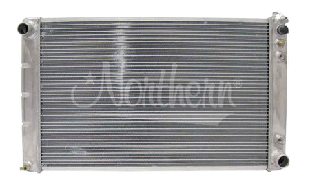 Northern Muscle Car Aluminum Radiator - 32.125 in W x 18.625 in H x 3.125 in D - Pontiac 1970-81
