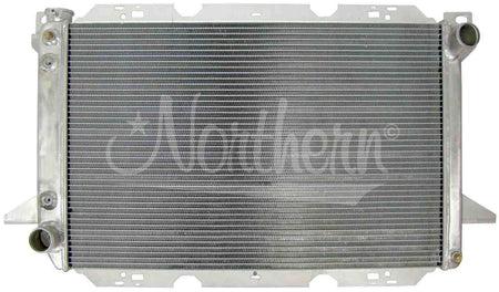 Northern Muscle Car Aluminum Radiator - 31.375 in W x 18.5 in H x 3.125 in D - Ford 1987-95