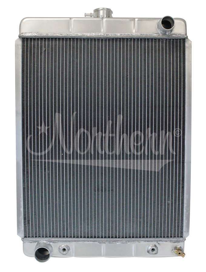 Northern Hotrod Aluminum Radiator - 27 in W x 19.75 in H x 3.125 in D