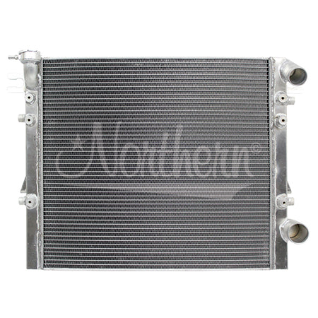 Northern Muscle Car Aluminum Radiator - 25.25 in W x 21.125 in H x 2 in D - Mopar Gen III Hemi - Jeep Wrangler JK 2007-18