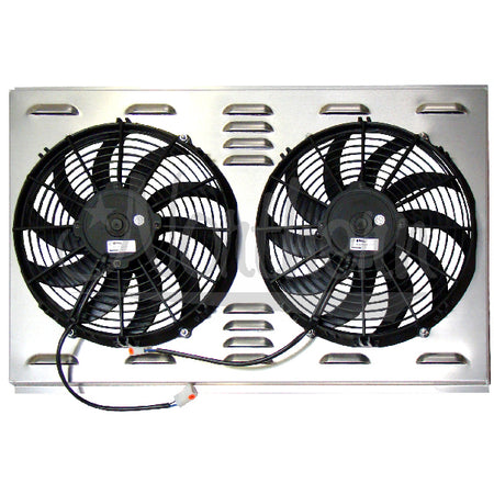 Northern 12 in Electric Fans - Curved Blade - 17.25 x 28 in - 2.625 in Thick