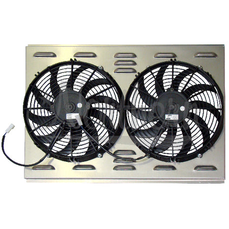 Northern 12 in Electric Fans - Curved Blade - 17.375 x 25.75 in - 2.625 in Thick