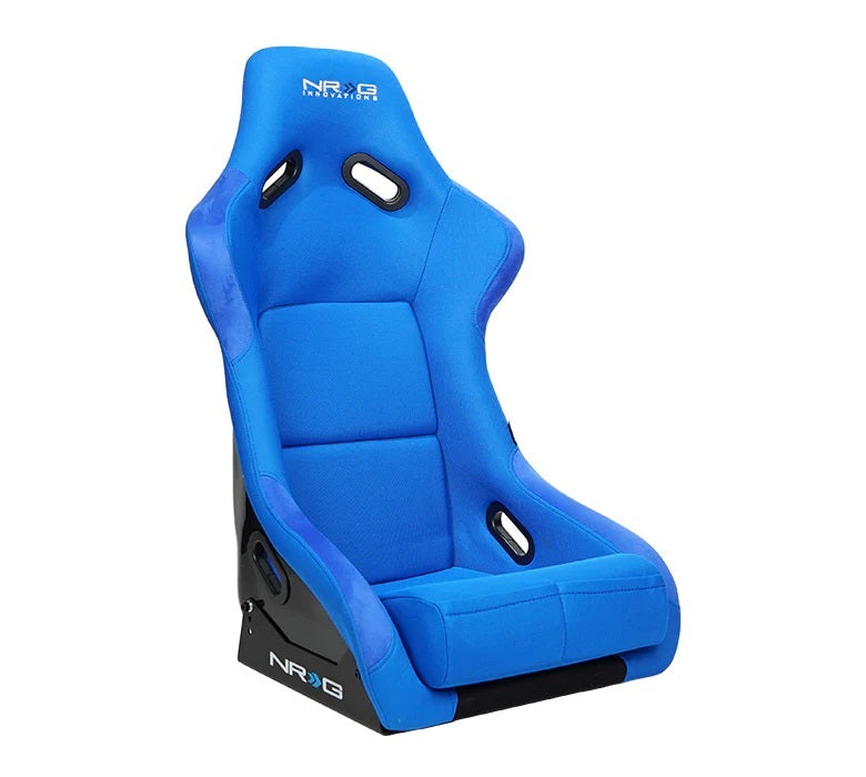 NRG Innovations FRP Seat - Cloth - Blue / Black