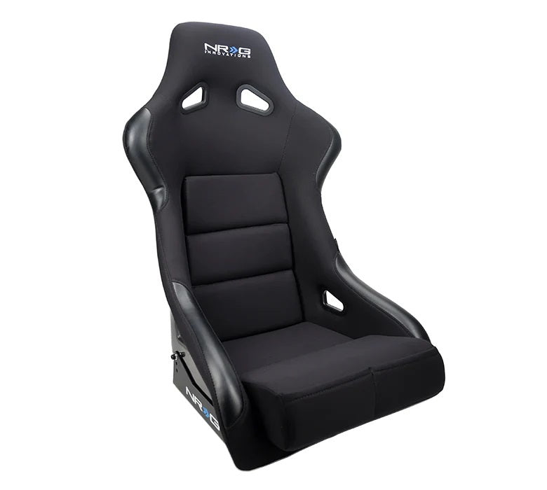 NRG Innovations FRP Seat - Cloth / Vinyl - Black