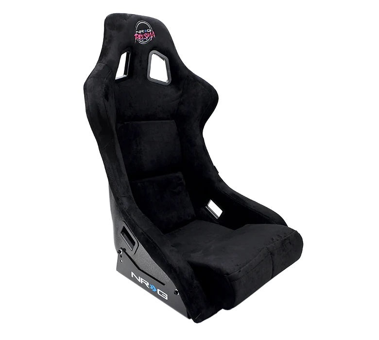 NRG Innovations Prisma Seat - Microfiber - Black Multi Flake