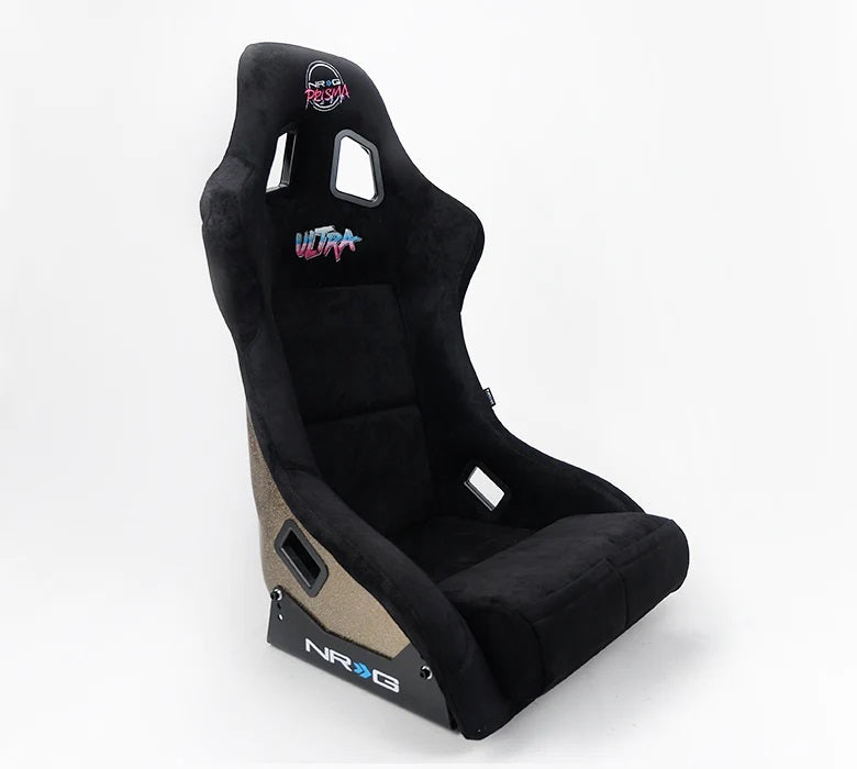 NRG Innovations Prisma Ultra Seat - Microfiber - Gold Multi Flake