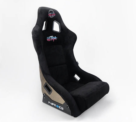 NRG Innovations Prisma Ultra Seat - Microfiber - Gold Multi Flake