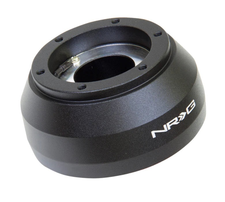 NRG Innovations Steering Wheel Adapter - 6-Bolt Quick Release to OE Column - Black - Lexus / Scion / Toyota