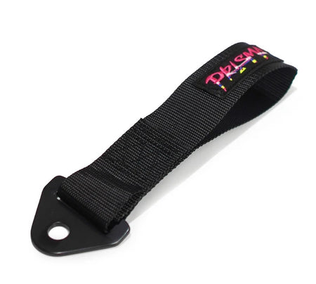 NRG Innovations Prisma Tow Strap w/ Loop - Bolt-On - Black