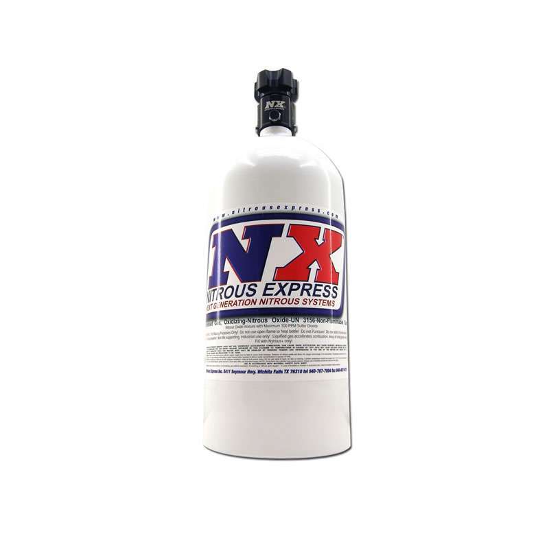 Nitrous Express 5 lb Aluminum Nitrous Oxide Bottle - White