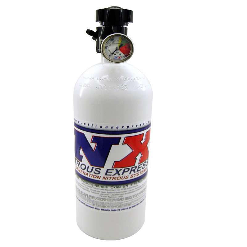 Nitrous Express 15 lb Aluminum Nitrous Oxide Bottle - White