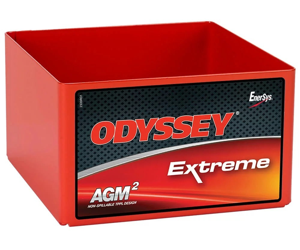 Odyssey Battery Jacket - 6.5 in Length x 6.86 in Wide x 3.84 in Tall - Red