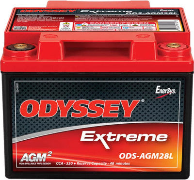 Odyssey Extreme Series AGM Battery - 12V - 330 CCA - 6.6 in L x 5 in H x 6.9 in W