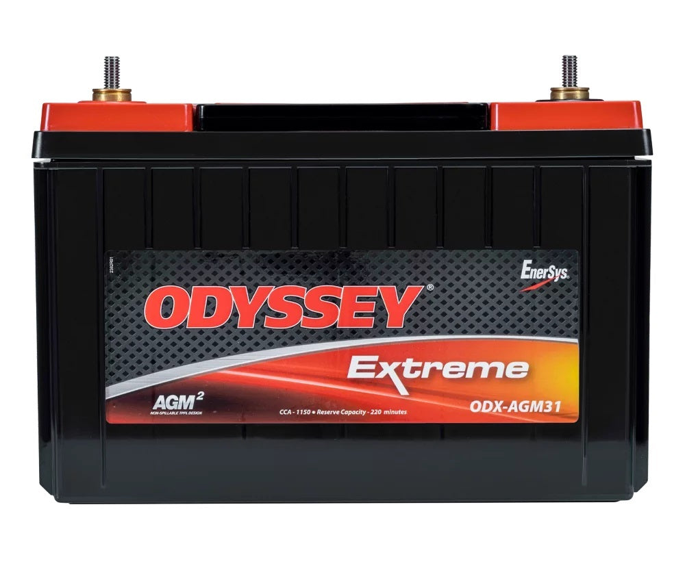 Odyssey Extreme Series AGM Battery - 12V - 1150 CCA - 13 in L x 9.5 in H x 6.8 in W