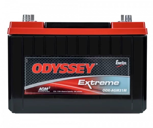 Odyssey Extreme Series AGM Battery - 12V - 1150 CCA - 13 in L x 9.9 in H x 6.8 in W