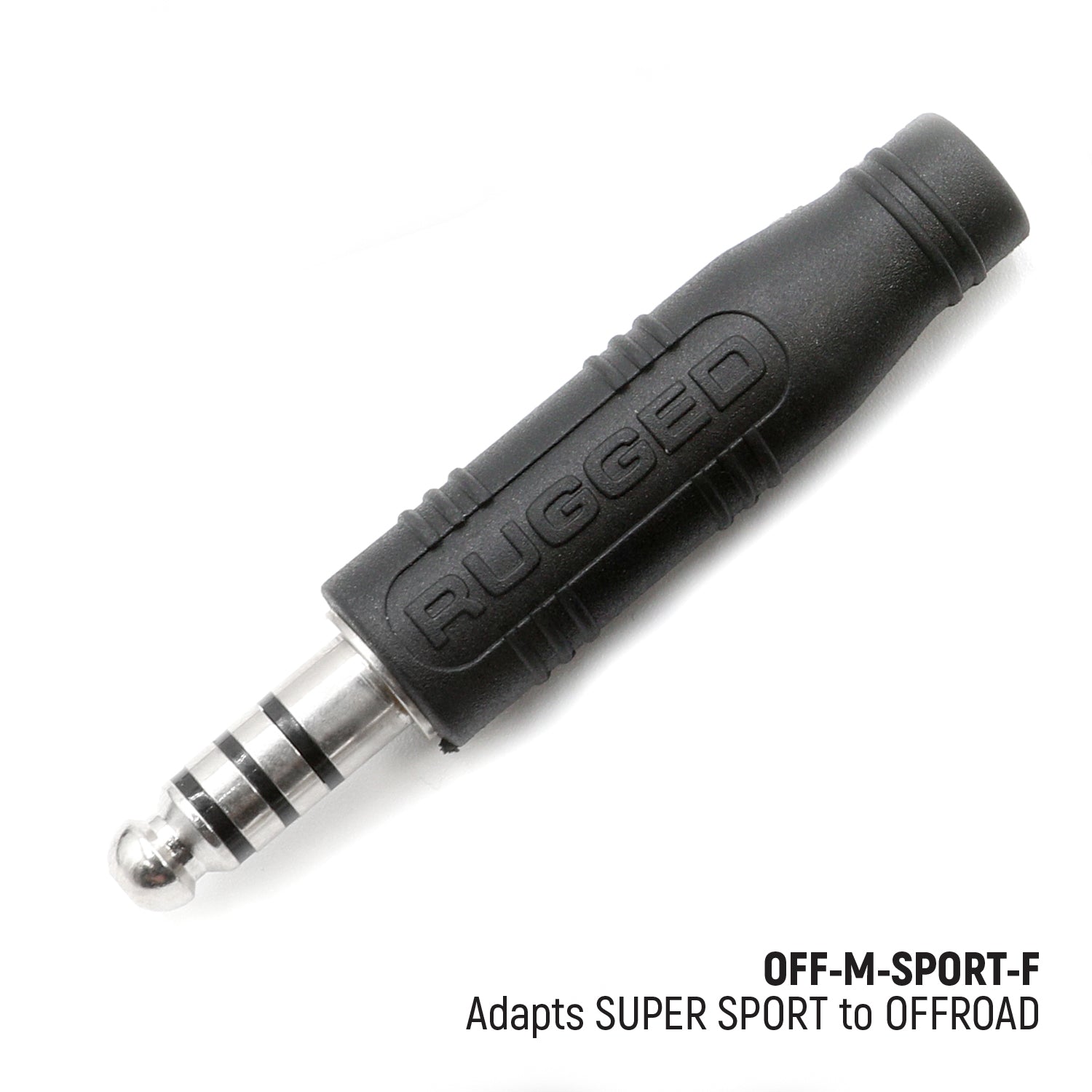 Rugged Radios OFFROAD and STX SUPER SPORT Headset and Helmet Kit Adapter - Adapter for STX Stereo Cables STX-M-SPORT-F