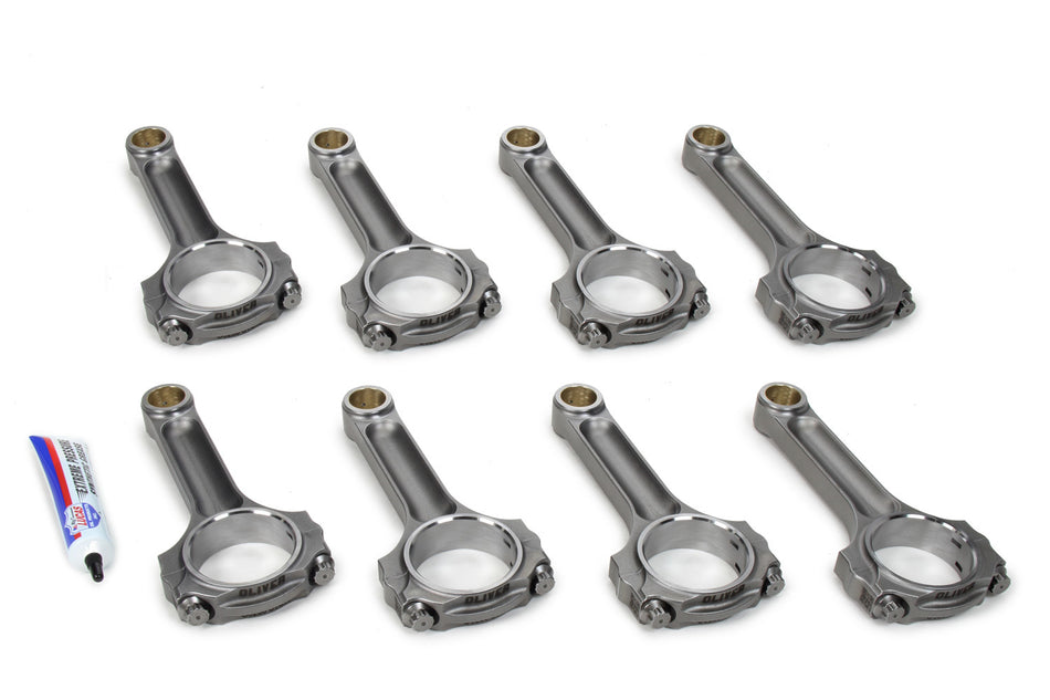 Oliver Small Block Chevrolet Billet LW Connecting Rods - 6.000 w/ 3/8 Bolts