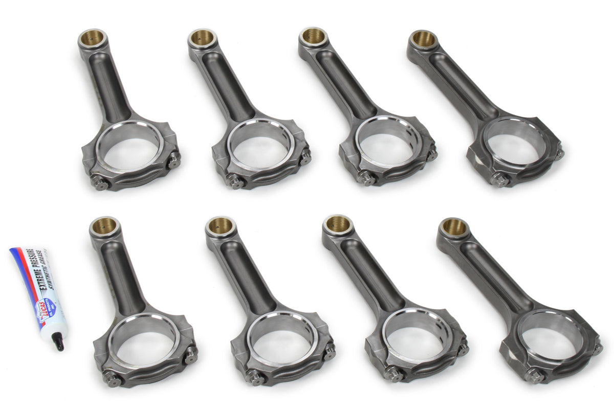 Oliver LS Series I-Beam Connecting Rod - 6.125 in Long - GM LS-Series (Set of 8)