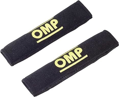 OMP Harness Pads - Black - 2 in Belts