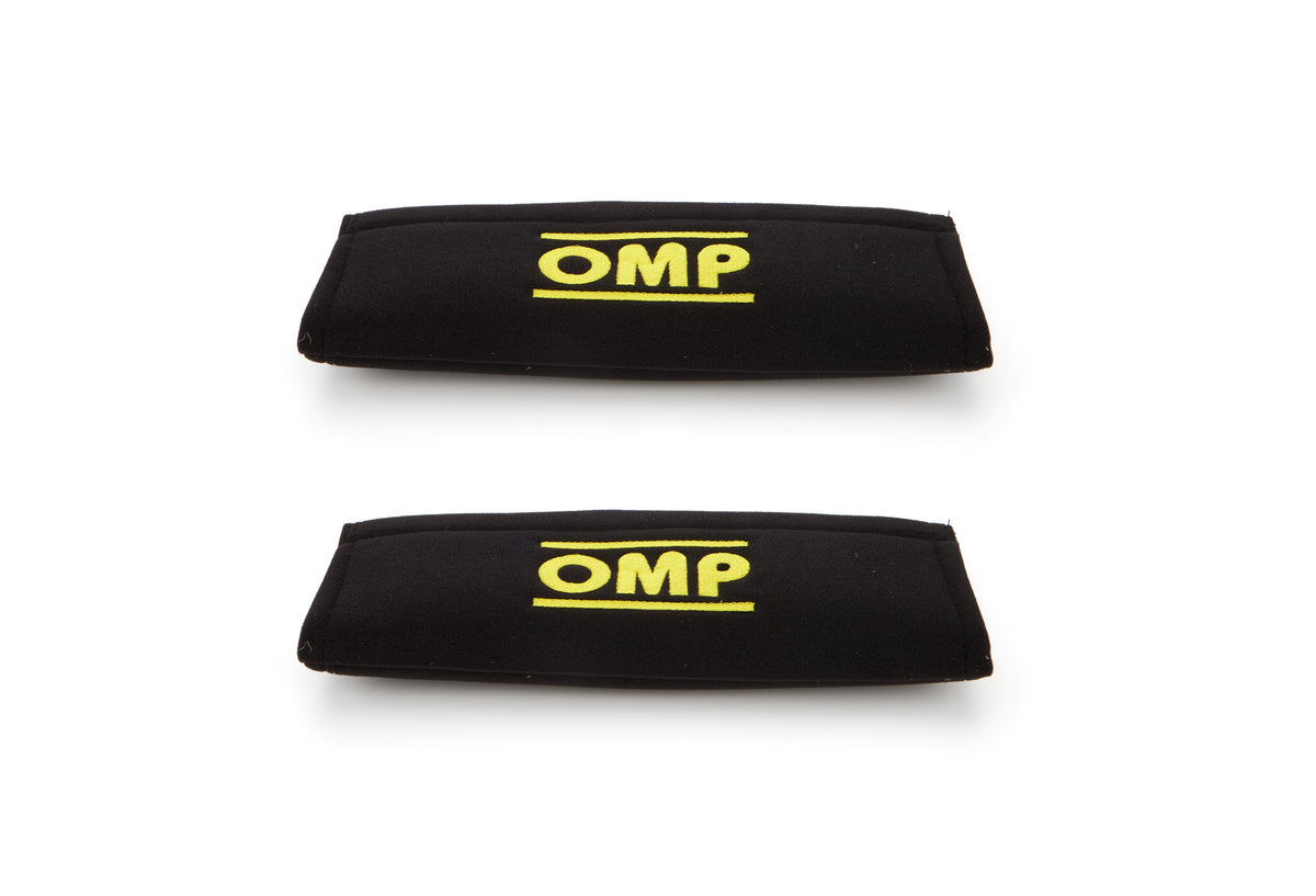 OMP Harness Pads - Black - 3 in Belts