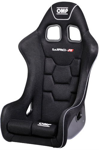 OMP WRC-R Fiberglass Seat - Black - Standard