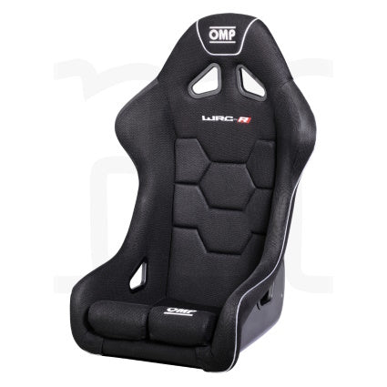 OMP WRC-R Fiberglass Seat - Black - X-Large