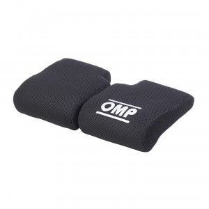 OMP Black WRC Double Leg Seat Cushion - Black (Pair)