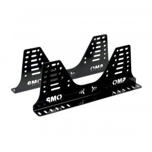 OMP Tall Seat Bracket Kit - Side Mount - Black HC0-0923