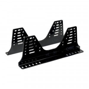 OMP Tall Seat Bracket Kit - Side Mount - Black HC0-0925